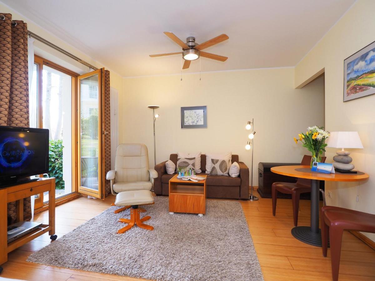 Kaiservillen Heringsdorf - 1-Raum-Ferienwohnung Mit Terrasse D103 ภายนอก รูปภาพ